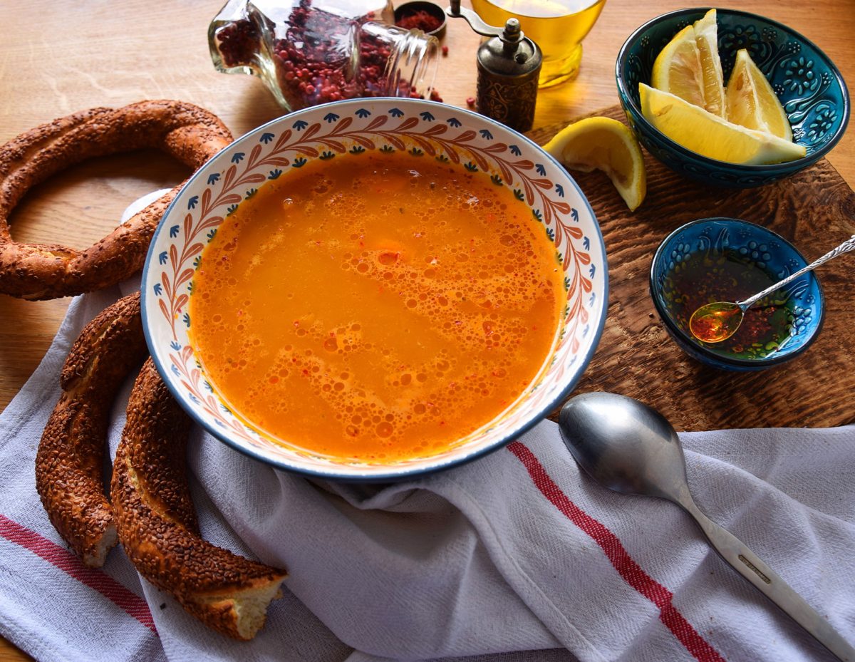 Turkish red lentil soup with sumac and saffron Spice Sunshine